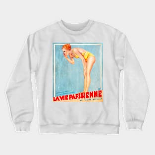 La Vie Parisienne, 1934 Crewneck Sweatshirt